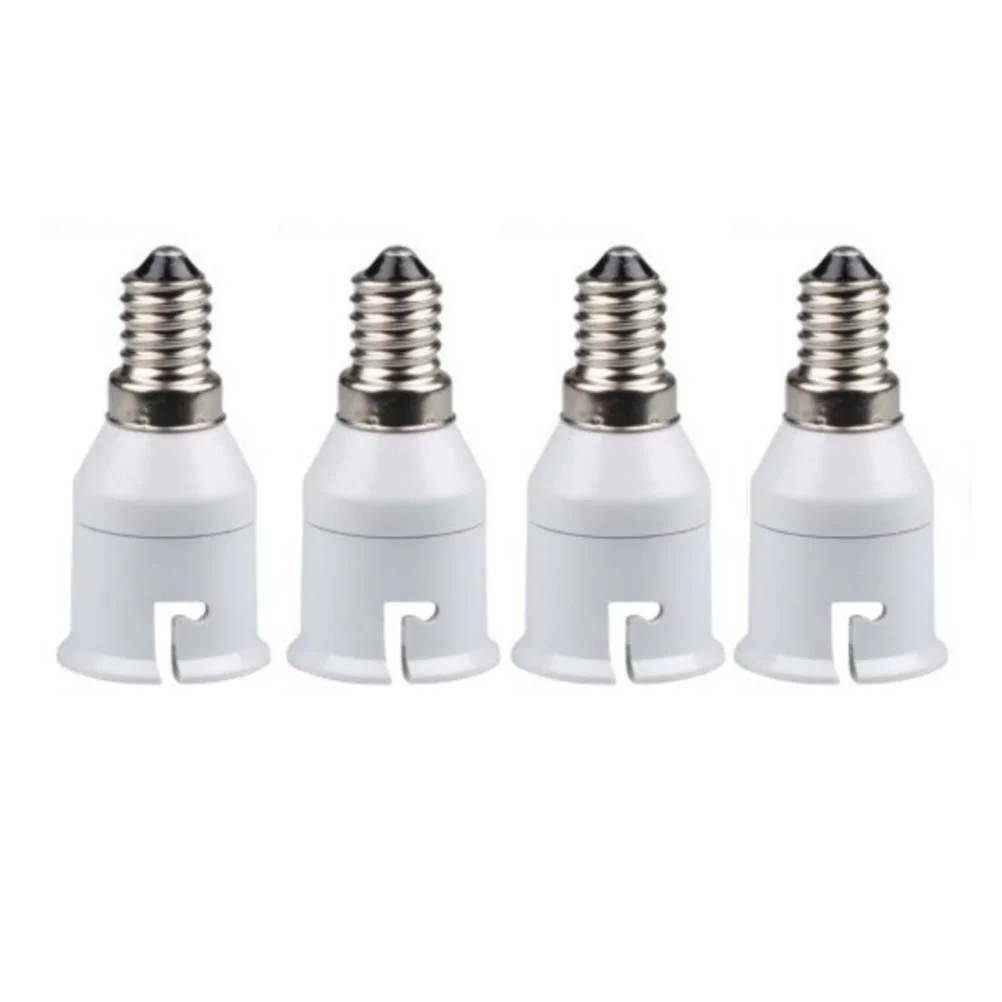 4pcs LED Energy Saving Lamp E14 to B22 Screw Socket for Home LED Lamps (White) E14 to B22 Ligth Socket
4pcs LED Energy Saving Lamp E14 to B22 Screw Socket for Home LED Lamps (White) E14 to B22 Ligth Socket