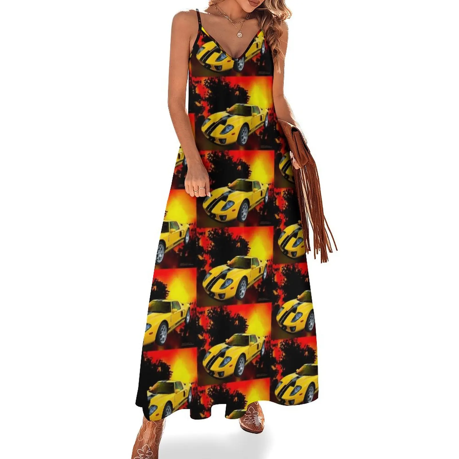 Yellow Ford GT Sleeveless Dress dresses ladies 2025 summer wedding dresses for woman summer clothes for women
Yellow Ford GT Sleeveless Dress dresses ladies 2025 summer wedding dresses for woman summer clothes for women