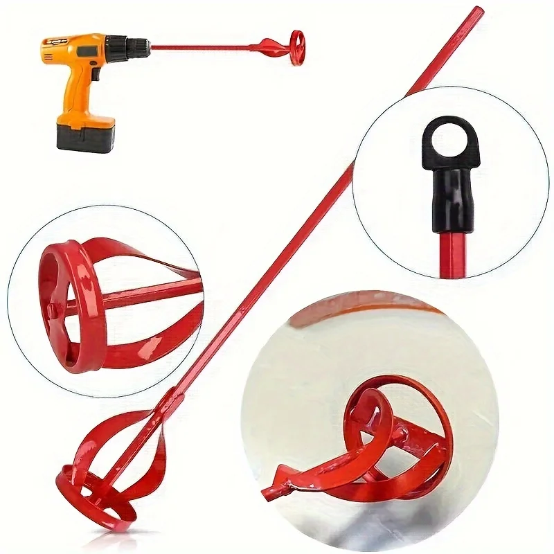 Hexagon Shaft Plaster Paint Mixer Mixing Paddle Rod For Electric Drill Construction Agitator Putty Cement Grouting Mortar Tool
Hexagon Shaft Plaster Paint Mixer Mixing Paddle Rod For Electric Drill Construction Agitator Putty Cement Grouting Mortar Tool