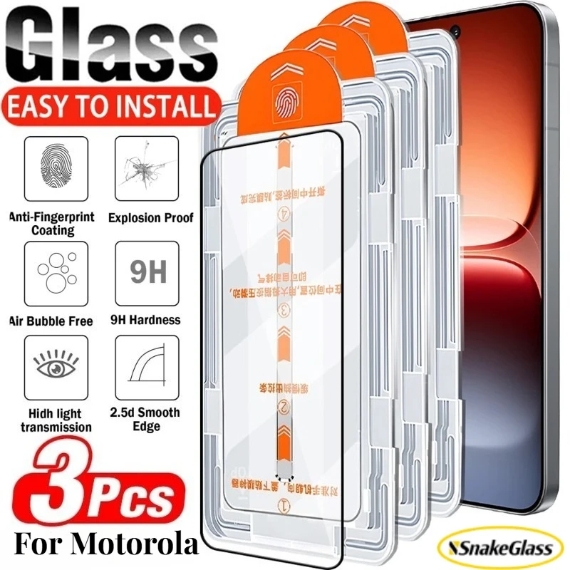 Screen Protector for Motorola Edge 2026/70 Pro+/70 Fusion+/Edge 60 Pro Clear Anti-Scratch Film with Easy Install Kit Bubble-Free
Screen Protector for Motorola Edge 2026/70 Pro+/70 Fusion+/Edge 60 Pro Clear Anti-Scratch Film with Easy Install Kit Bubble-Free