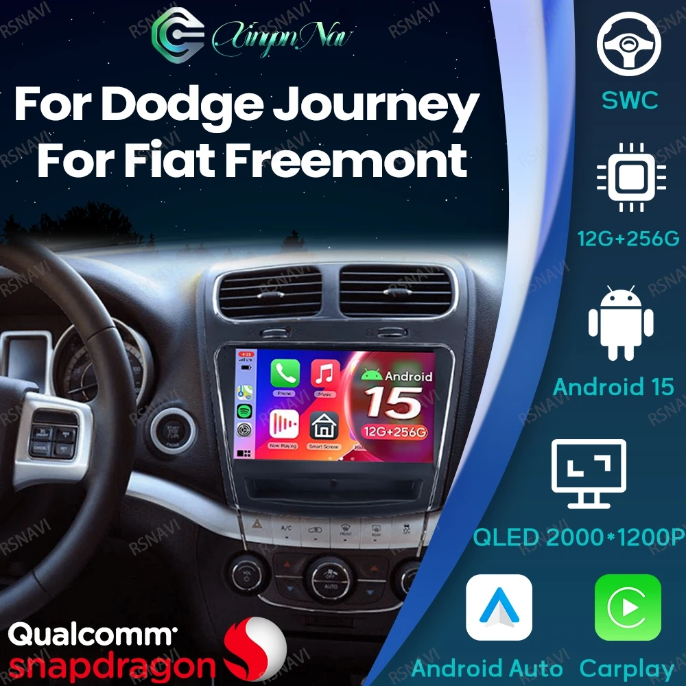 Android 15 For Dodge Journey For Fiat Freemont 5G WIFI Qualcomm Viedo Player DSP GPS BT Head Unit Multimedia Navigation Stereo
Android 15 For Dodge Journey For Fiat Freemont 5G WIFI Qualcomm Viedo Player DSP GPS BT Head Unit Multimedia Navigation Stereo