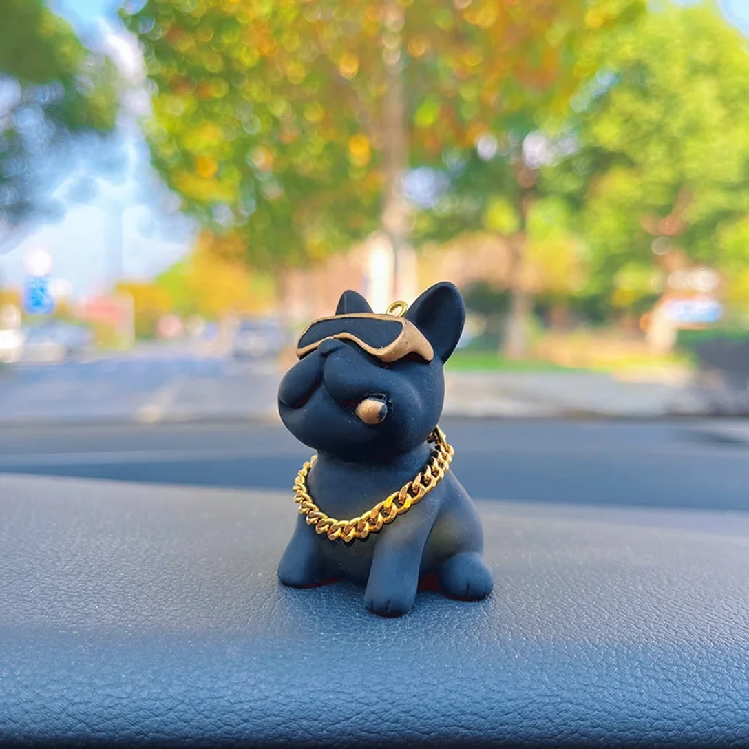 Wear-resistant Bulldog Car Ornaments Feel Comfortable Resin Material Car Dashboard Decoration Car Accessories Interior Decor
Wear-resistant Bulldog Car Ornaments Feel Comfortable Resin Material Car Dashboard Decoration Car Accessories Interior Decor