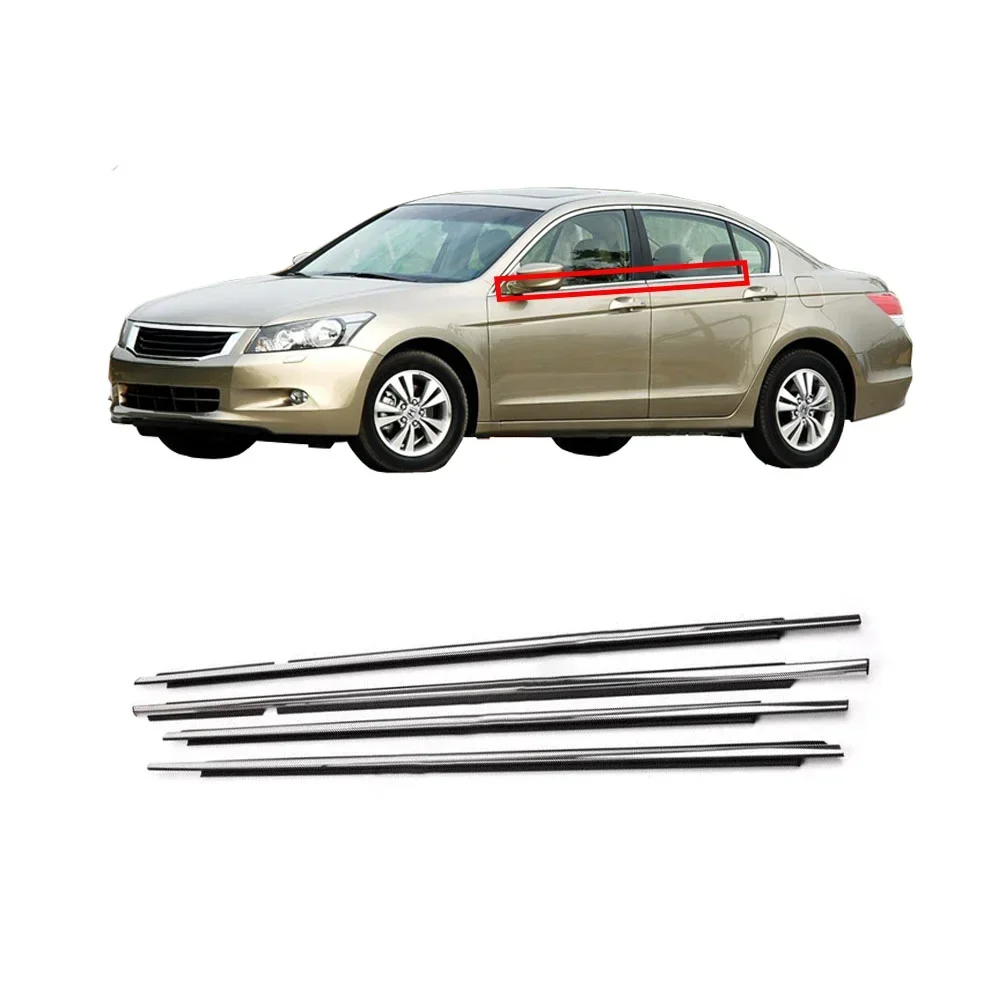 4 шт., хромированные наружные оконные резиновые прокладки для стекла Honda Accord 2008-2013, наружный ламинат Accord 8 Gen 72450-TA0
4 шт., хромированные наружные оконные резиновые прокладки для стекла Honda Accord 2008-2013, наружный ламинат Accord 8 Gen 72450-TA0