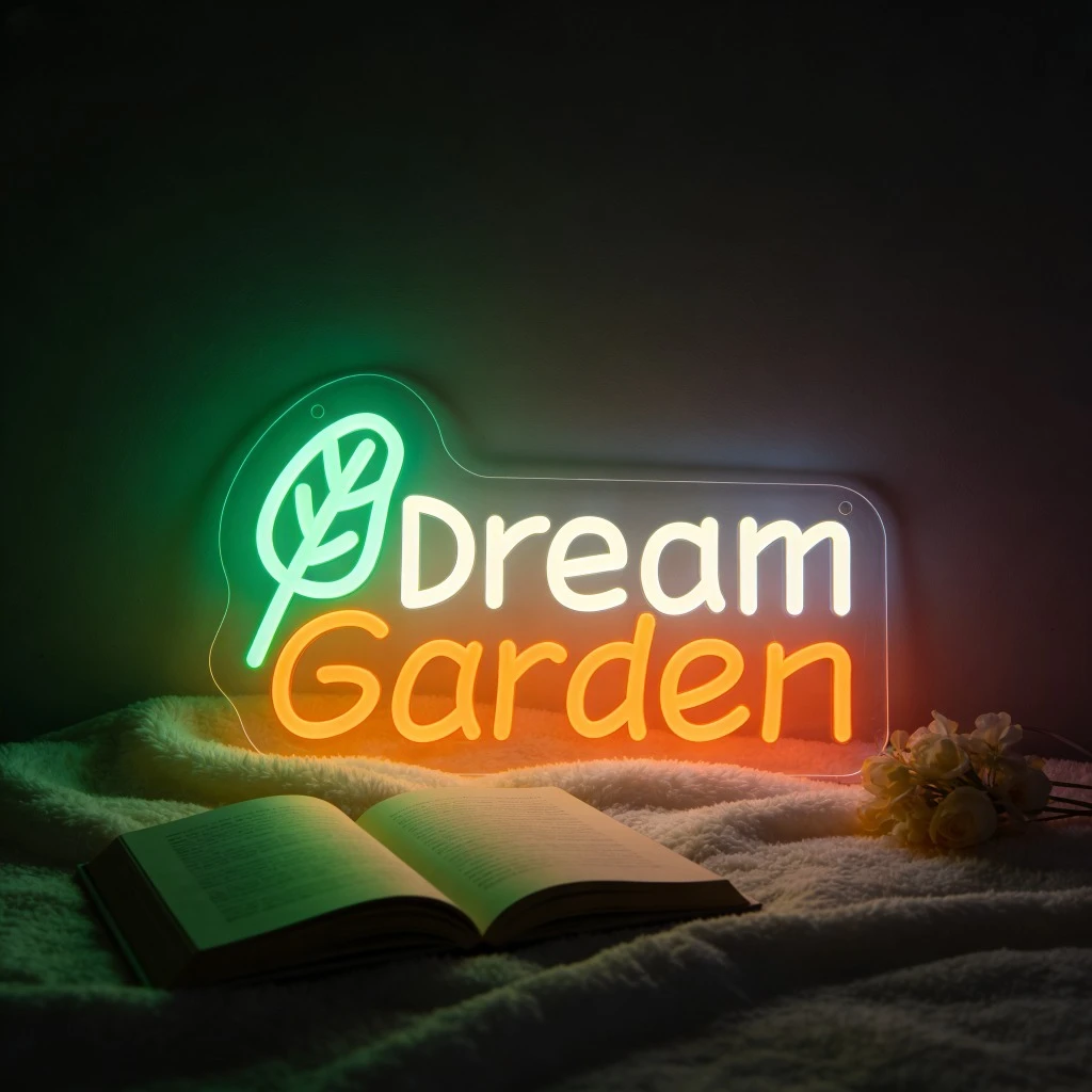 Dream Garden LED Neon Sign for Bedroom Living Room Wedding Home Decor Relaxing Dreamy Garden Atmosphere Romantic Lighting Gift
Dream Garden LED Neon Sign for Bedroom Living Room Wedding Home Decor Relaxing Dreamy Garden Atmosphere Romantic Lighting Gift
