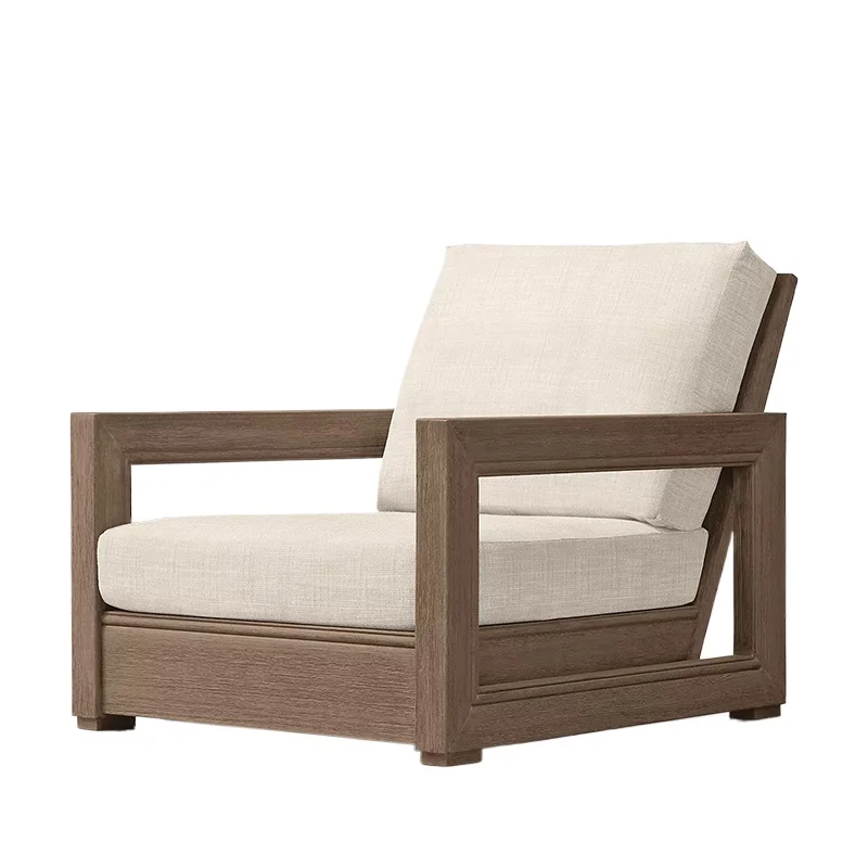 Outdoor sofa teak outdoor solid wood waterproof sunscreen teak furniture combination
Outdoor sofa teak outdoor solid wood waterproof sunscreen teak furniture combination