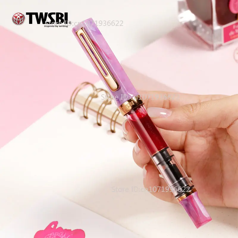 New Color Limited Twsbi ECO Transparent Purple Fluorite Bronze Ink Absorbing Piston Fountain Pen Marble Pattern Purple Gift Box
New Color Limited Twsbi ECO Transparent Purple Fluorite Bronze Ink Absorbing Piston Fountain Pen Marble Pattern Purple Gift Box