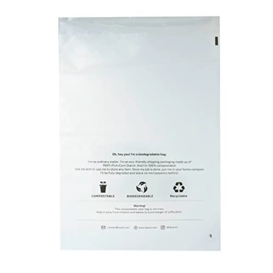 100% компостируемые и биоразлагаемые прозрачные полиэтиленовые пакеты ™ Экологичное решение для уменьшения отходов 11 x 15-100 шт.
100% компостируемые и биоразлагаемые прозрачные полиэтиленовые пакеты ™ Экологичное решение для уменьшения отходов 11 x 15-100 шт.