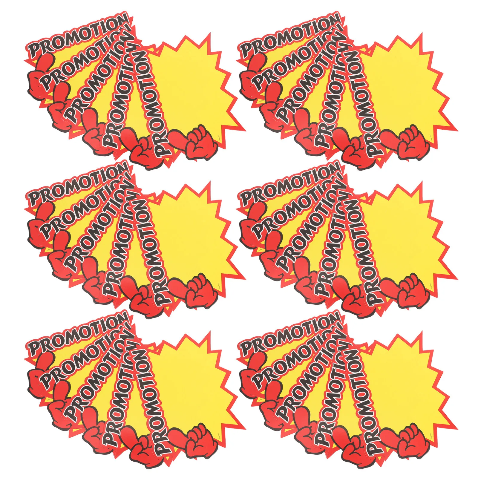 100Pcs Vibrant Yellow Price Tags for Retail Stores Supermarkets Garage Sales Sale Signage Labels Easy Clip Blank Paper
100Pcs Vibrant Yellow Price Tags for Retail Stores Supermarkets Garage Sales Sale Signage Labels Easy Clip Blank Paper
