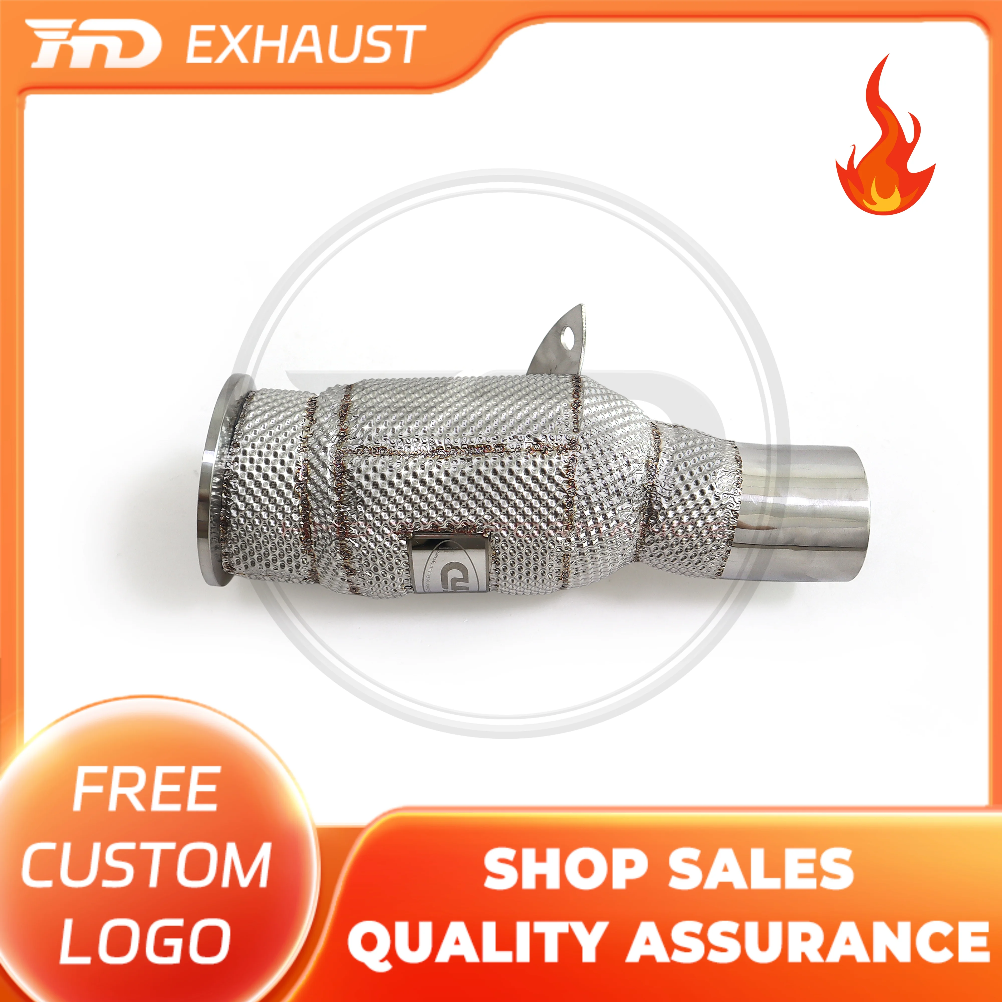 HMD Hot sale Stainless steel Catalyzed Exhaust Downpipe For BMW i8 1.5T With Catalytic Auto Performance Parts Pipe Exhaust
HMD Hot sale Stainless steel Catalyzed Exhaust Downpipe For BMW i8 1.5T With Catalytic Auto Performance Parts Pipe Exhaust