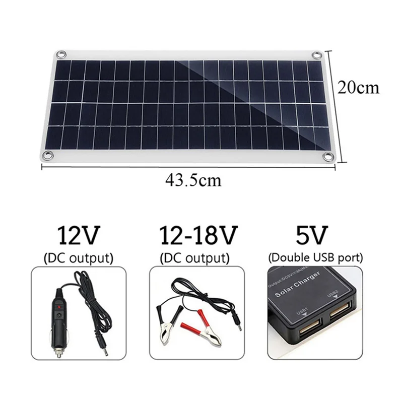 ABSE-3X 10W Flexible Solar Panel Solar Cells For Car RV Boat Home Roof Van Camping Solar Battery, 50A Solar Controller Module
ABSE-3X 10W Flexible Solar Panel Solar Cells For Car RV Boat Home Roof Van Camping Solar Battery, 50A Solar Controller Module