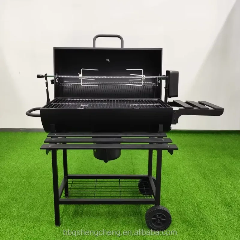 Best Price Black Charcoal Grill with Covered Grill , for Garden Picnic
Best Price Black Charcoal Grill with Covered Grill , for Garden Picnic
