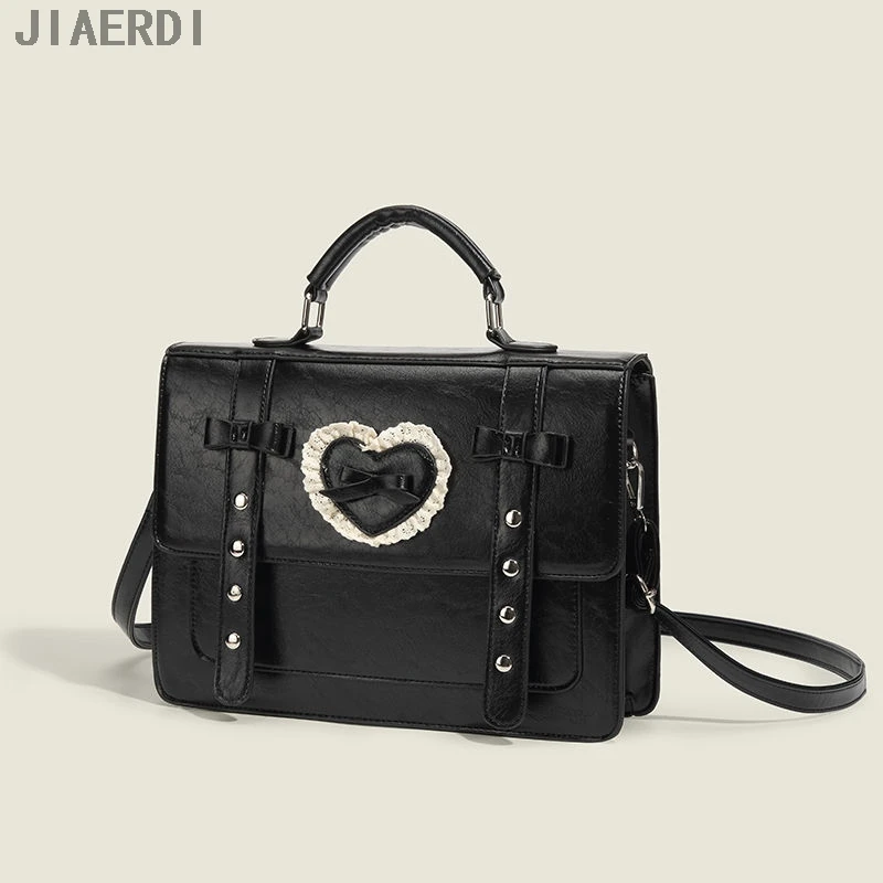 JIAERDI Preppy Cute JK Uniform Backpacks For Women Sweet Lace Vintage Schoolbags Bow Large Capacity Shoulder Bag Handbag Mochila
JIAERDI Preppy Cute JK Uniform Backpacks For Women Sweet Lace Vintage Schoolbags Bow Large Capacity Shoulder Bag Handbag Mochila