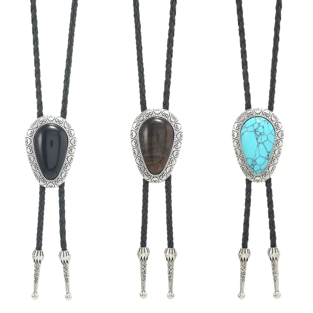 Vintage Long Leather Punk Bolo Tie for Men Women Shirt Necktie Fashion Jewelry Wedding Party Accessories
Vintage Long Leather Punk Bolo Tie for Men Women Shirt Necktie Fashion Jewelry Wedding Party Accessories