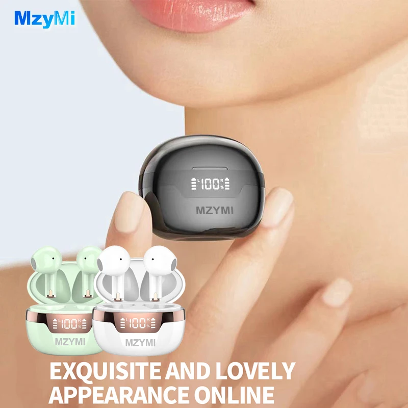 MZYMI J97 TWS Bluetooth5.2 Earphone True Wireless Earbuds In-Ear Headphones Touch Control Waterproof Sports LED Display Headest
MZYMI J97 TWS Bluetooth5.2 Earphone True Wireless Earbuds In-Ear Headphones Touch Control Waterproof Sports LED Display Headest