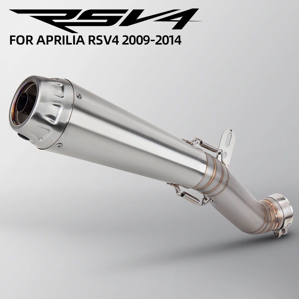 Выхлопная система мотоцикла для Aprilia RSV4 2009-2024, средняя секция, труба среднего звена из нержавеющей стали с глушителем 60 мм, мото
Выхлопная система мотоцикла для Aprilia RSV4 2009-2024, средняя секция, труба среднего звена из нержавеющей стали с глушителем 60 мм, мото