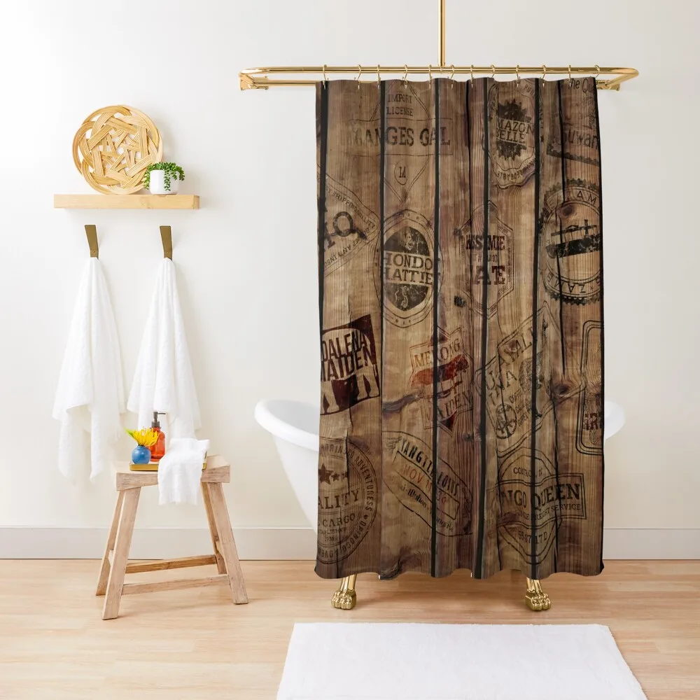 Jungle Navigation Company Cargo Stamps Shower Curtain Shower For Bathroom Funny Shower Curtain
Jungle Navigation Company Cargo Stamps Shower Curtain Shower For Bathroom Funny Shower Curtain