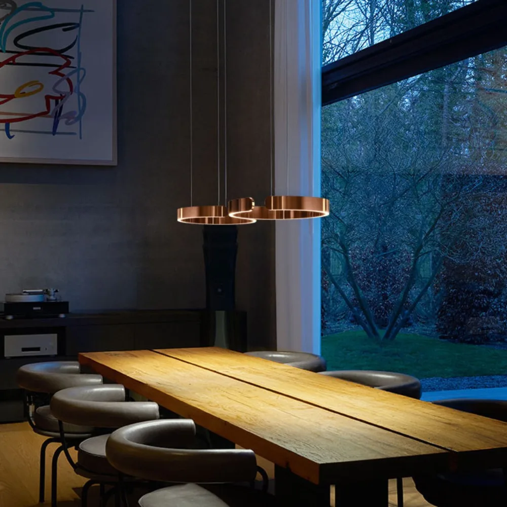 Ceiling chandelier Pendant light Chandeliers for dining room LED Bedroom living room nordic home decor Modern Round ring lamp
Ceiling chandelier Pendant light Chandeliers for dining room LED Bedroom living room nordic home decor Modern Round ring lamp