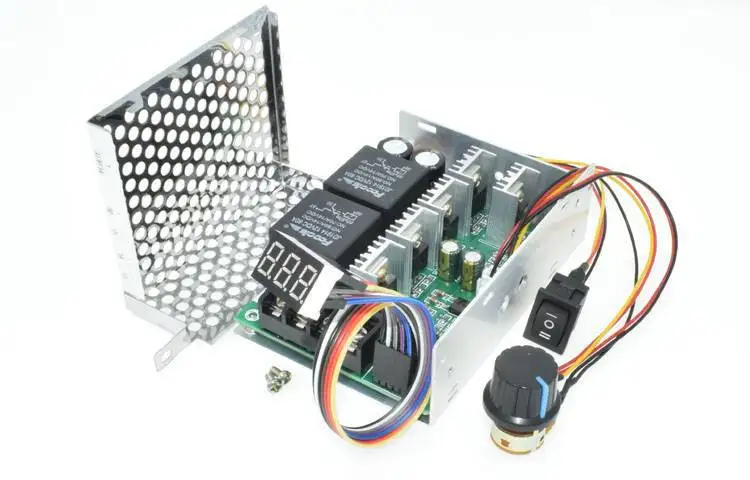 PWM DC Brushed Motor Speed Controller DC 10-50V 60A Digital Display Adjustable 12V 24V 36V 48V Forward Brake Reverse
PWM DC Brushed Motor Speed Controller DC 10-50V 60A Digital Display Adjustable 12V 24V 36V 48V Forward Brake Reverse
