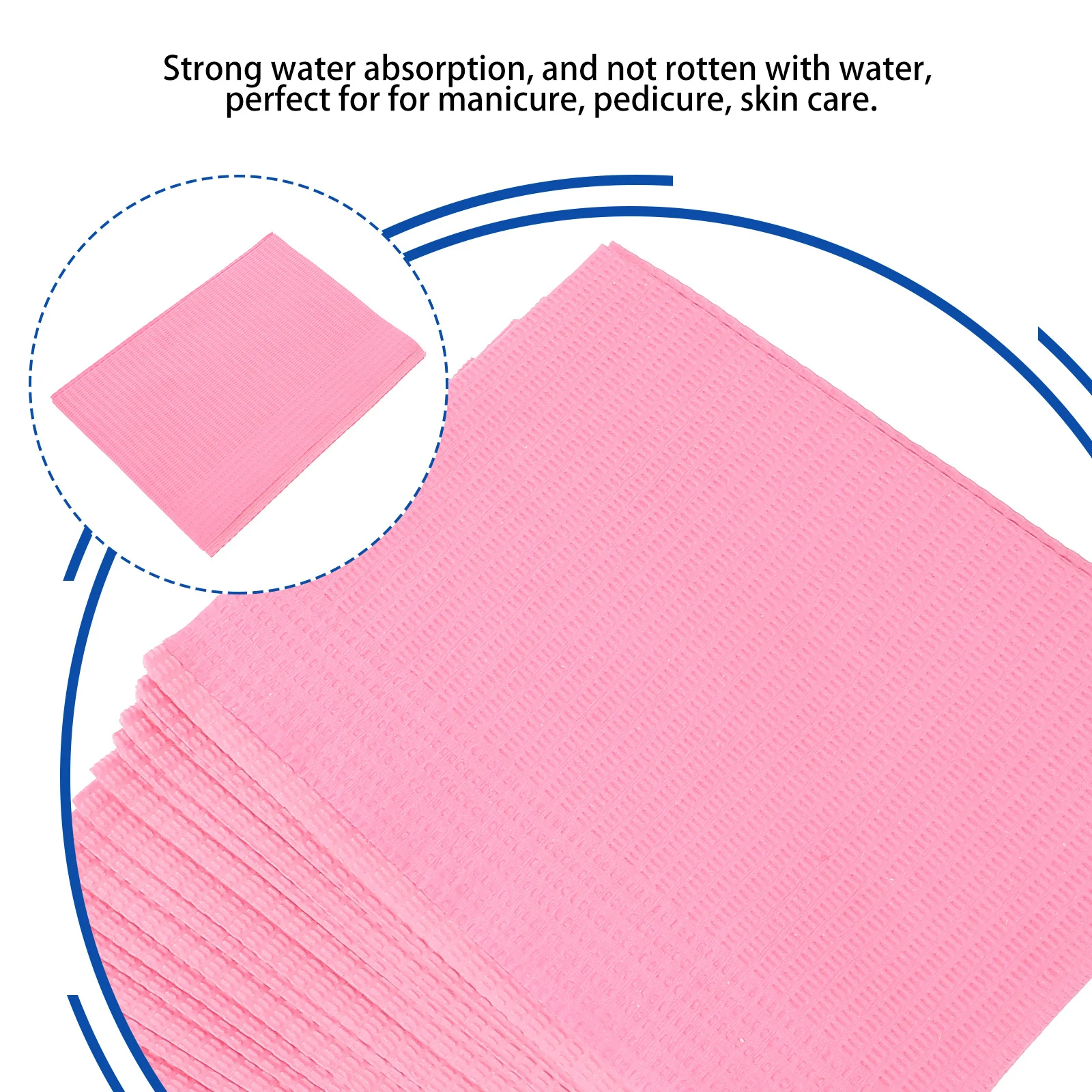 125Pcs Nail Salon Non-woven Waterproof Paper Towels Disposable Manicure Table Mats Absorbent Decorative Protecting Liners
125Pcs Nail Salon Non-woven Waterproof Paper Towels Disposable Manicure Table Mats Absorbent Decorative Protecting Liners