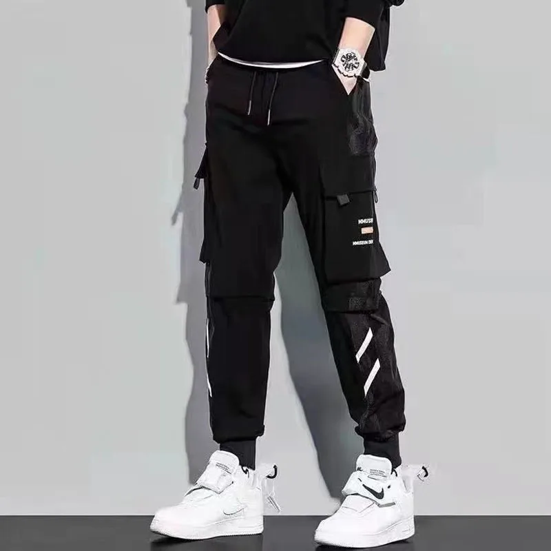 2023 Spring and Summer Men's New World Bank High Street Loose Casual Strap Cropped Sweatpants Korean Versatile Workwear Pants
2023 Spring and Summer Men's New World Bank High Street Loose Casual Strap Cropped Sweatpants Korean Versatile Workwear Pants