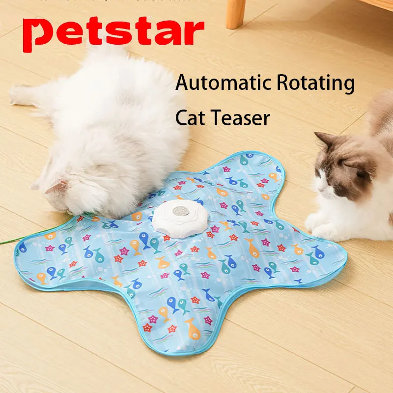 Smart Hide and Seek Cat Toy with Electric Turntable Cat Teasing Stick Kitten Hunting Cover Interactive Toy Pet Supplies
Smart Hide and Seek Cat Toy with Electric Turntable Cat Teasing Stick Kitten Hunting Cover Interactive Toy Pet Supplies