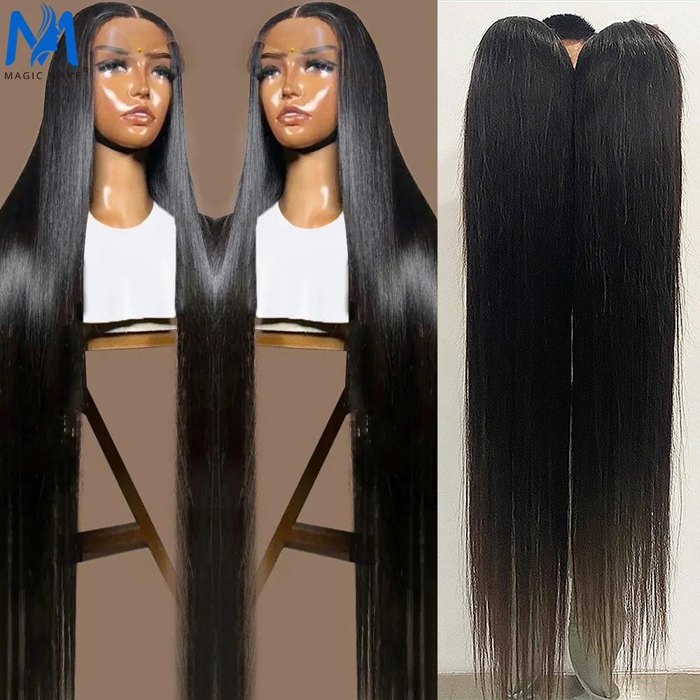 38 40 Inches Straight Human Hair Wigs 13x4 HD Lace Frontal Remy Human Hair Wigs for Black Women Brazilian Hair 250 Density
38 40 Inches Straight Human Hair Wigs 13x4 HD Lace Frontal Remy Human Hair Wigs for Black Women Brazilian Hair 250 Density