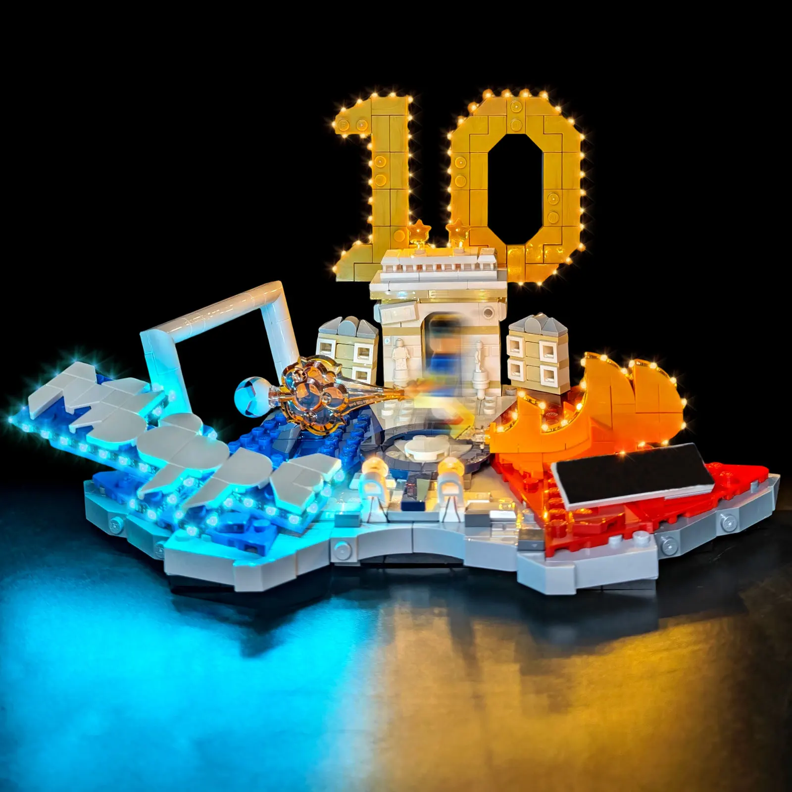 LYBMTWF LED Lighting Kit Compatible with Lego 43013 Mbappé -Soccer Highlights Building Blocks(NOT Include The Model Bricks)
LYBMTWF LED Lighting Kit Compatible with Lego 43013 Mbappé -Soccer Highlights Building Blocks(NOT Include The Model Bricks)