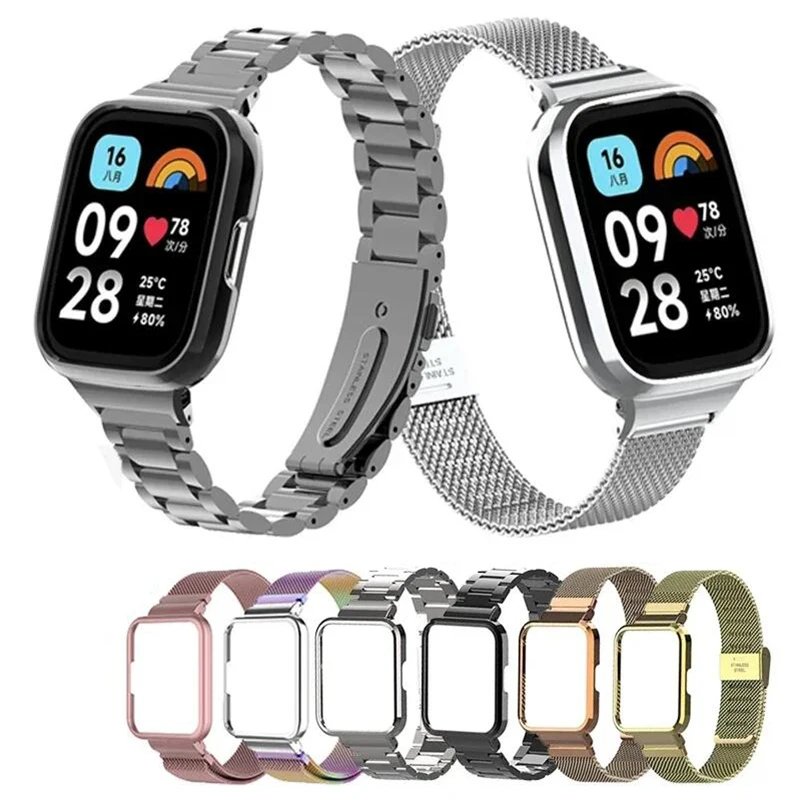 Металлический Активный браслет для Redmi Watch 3/3 для Redmi Watch 2 Lite, ремешок для Xiaomi Watch Lite, Магнитная Петля и защитный чехол
Металлический Активный браслет для Redmi Watch 3/3 для Redmi Watch 2 Lite, ремешок для Xiaomi Watch Lite, Магнитная Петля и защитный чехол