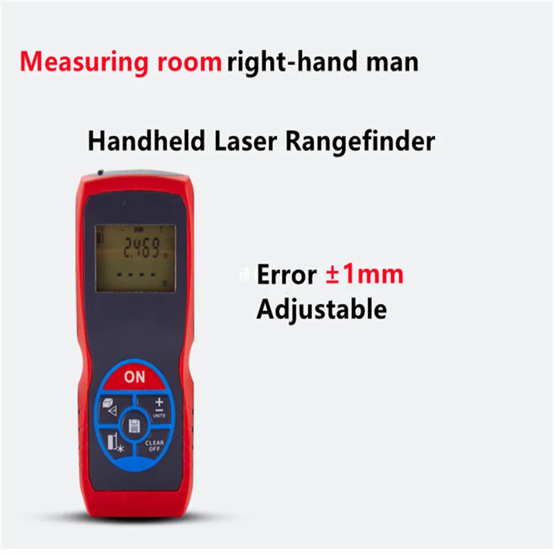 Laser Rangefinder Trena Laser Distance Meter Electric Gauge Measure Ruler LCD Digital Display Home Improvement Measuring Tools
Laser Rangefinder Trena Laser Distance Meter Electric Gauge Measure Ruler LCD Digital Display Home Improvement Measuring Tools