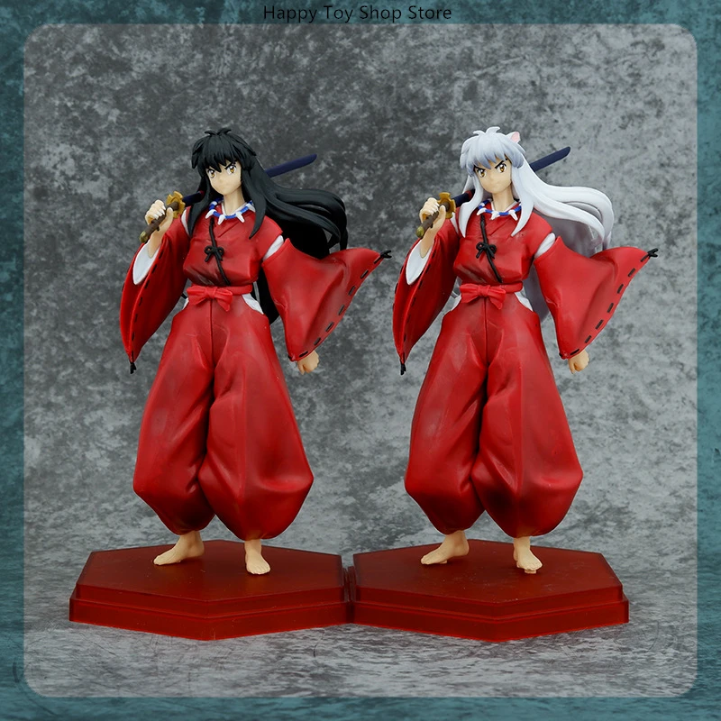 20cm Inuyasha Anime Figure Standing Pose Two Styles (White/Black Hair) Collectible Statue
20cm Inuyasha Anime Figure Standing Pose Two Styles (White/Black Hair) Collectible Statue