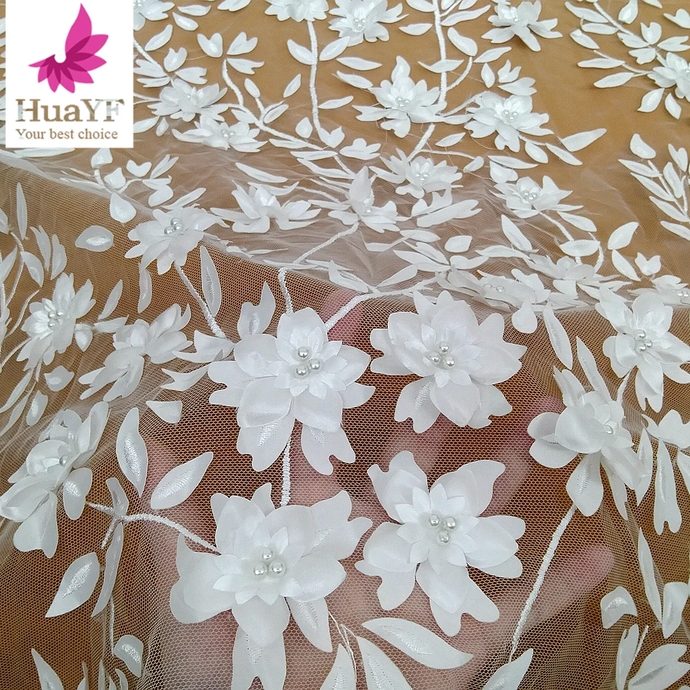 1 Yard High Quality French 3D Applique White Pearl Embroidery Leaves Wedding Lace Fabric HY2984
1 Yard High Quality French 3D Applique White Pearl Embroidery Leaves Wedding Lace Fabric HY2984