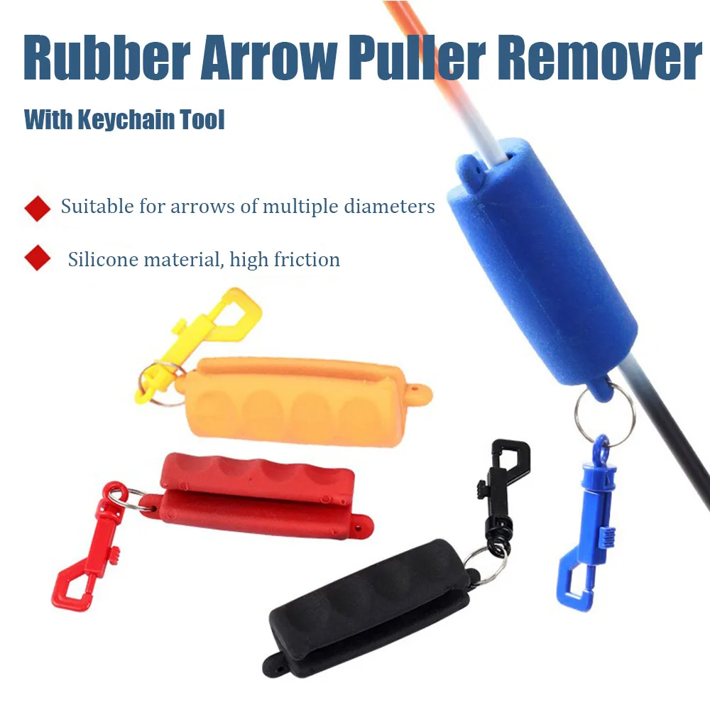 Archery Rubber Arrow Puller Remover With Keychain Tool Rubber Gel Shoot Bow Outdoor Shooting Target Outdoor Accessories
Archery Rubber Arrow Puller Remover With Keychain Tool Rubber Gel Shoot Bow Outdoor Shooting Target Outdoor Accessories