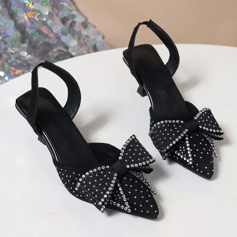 2026 New Pointed Toe Thin Heel High Heels Large Size Butterfly Knot Light Mouth Quality Versatile Women's Single Shoes Small...
2026 New Pointed Toe Thin Heel High Heels Large Size Butterfly Knot Light Mouth Quality Versatile Women's Single Shoes Small...