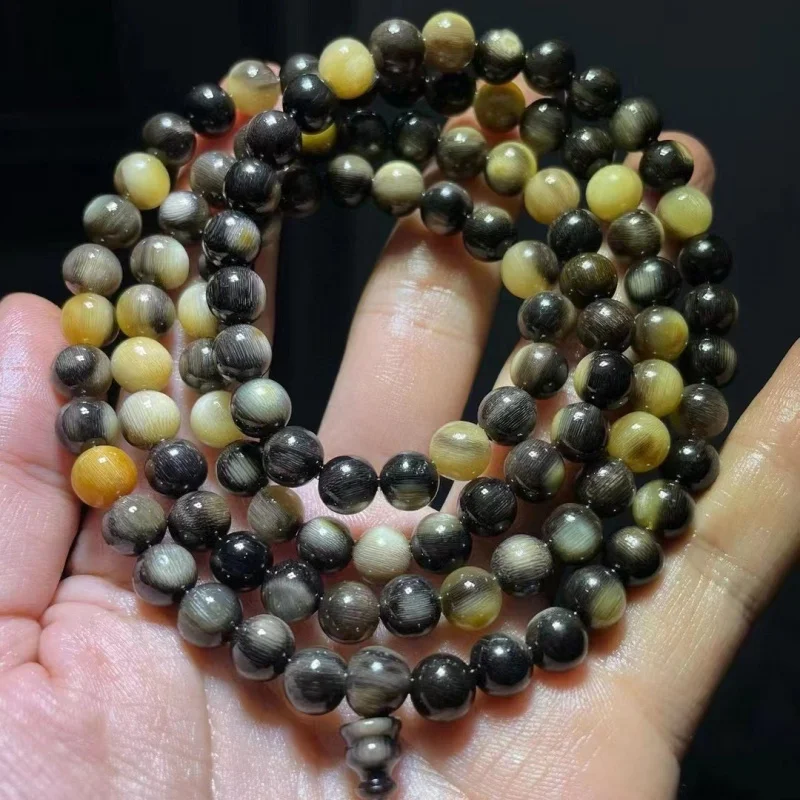 Black Donkey Hoof Imitation Hair Rhino Horn Black Gold Multi-circle Bracelet Buddha Beads Museum Grade Su Carving Craft
Black Donkey Hoof Imitation Hair Rhino Horn Black Gold Multi-circle Bracelet Buddha Beads Museum Grade Su Carving Craft