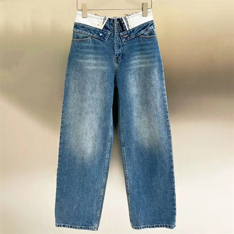 Women's jeans New high waisted slim fit straight leg pants for the summer of 2026 Retro pure cotton denim pants women's pants
Women's jeans New high waisted slim fit straight leg pants for the summer of 2026 Retro pure cotton denim pants women's pants