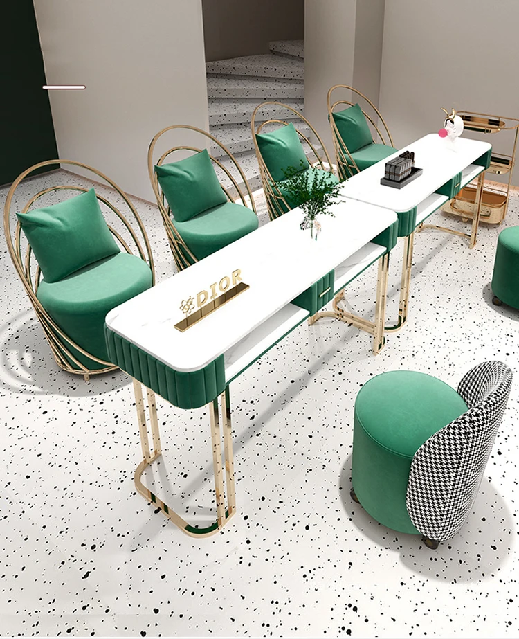 Modern Fashion Nail Table Manicure For Beauty Salon Golden Manicure Table For Technician Nail Tables
Modern Fashion Nail Table Manicure For Beauty Salon Golden Manicure Table For Technician Nail Tables