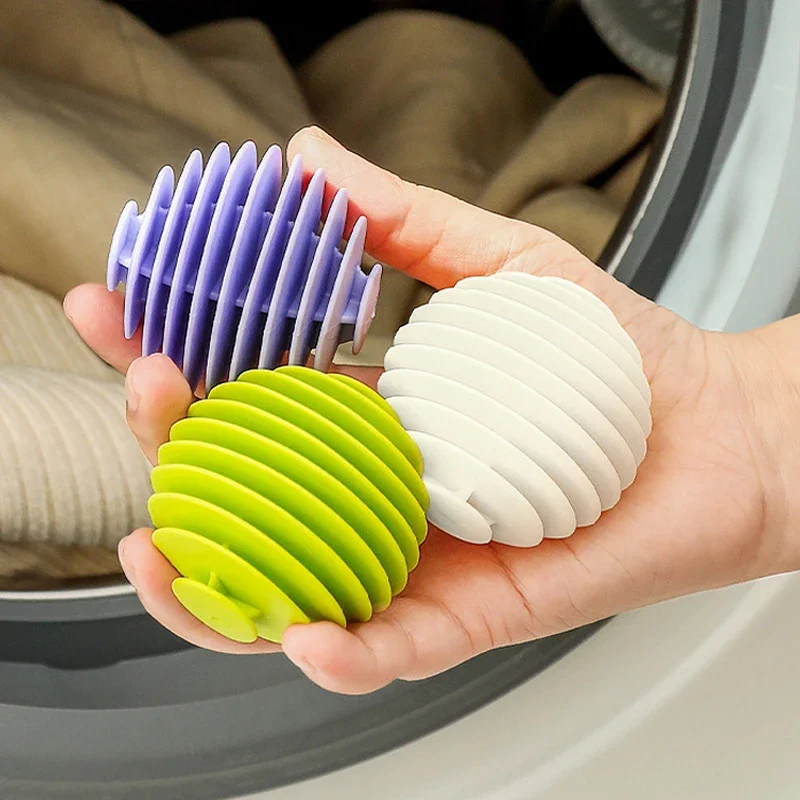 3PCS Reusable Magic Laundry Balls TPR Soft Anti-winding Clothes Cleaning Tools Household Washing Machine Clothes Dryer Balls
3PCS Reusable Magic Laundry Balls TPR Soft Anti-winding Clothes Cleaning Tools Household Washing Machine Clothes Dryer Balls