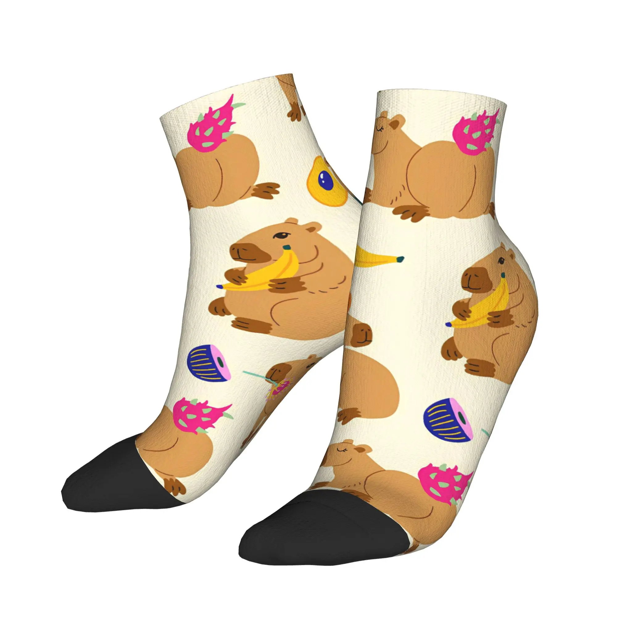 Men Casual Socks Tropical Fruit Capybara Anti-Slip Comfortable Sock Spring Modern Printed Outdoor Sports Socks
Men Casual Socks Tropical Fruit Capybara Anti-Slip Comfortable Sock Spring Modern Printed Outdoor Sports Socks