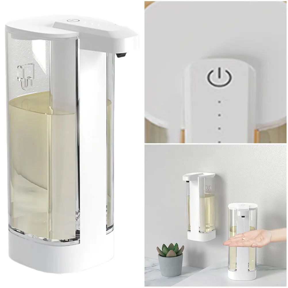 Automatic Soap Dispenser Touchless Hand Soap Dispenser Wall Mount Electric Soap Dispenser for Kitchen and Bathroom
Automatic Soap Dispenser Touchless Hand Soap Dispenser Wall Mount Electric Soap Dispenser for Kitchen and Bathroom