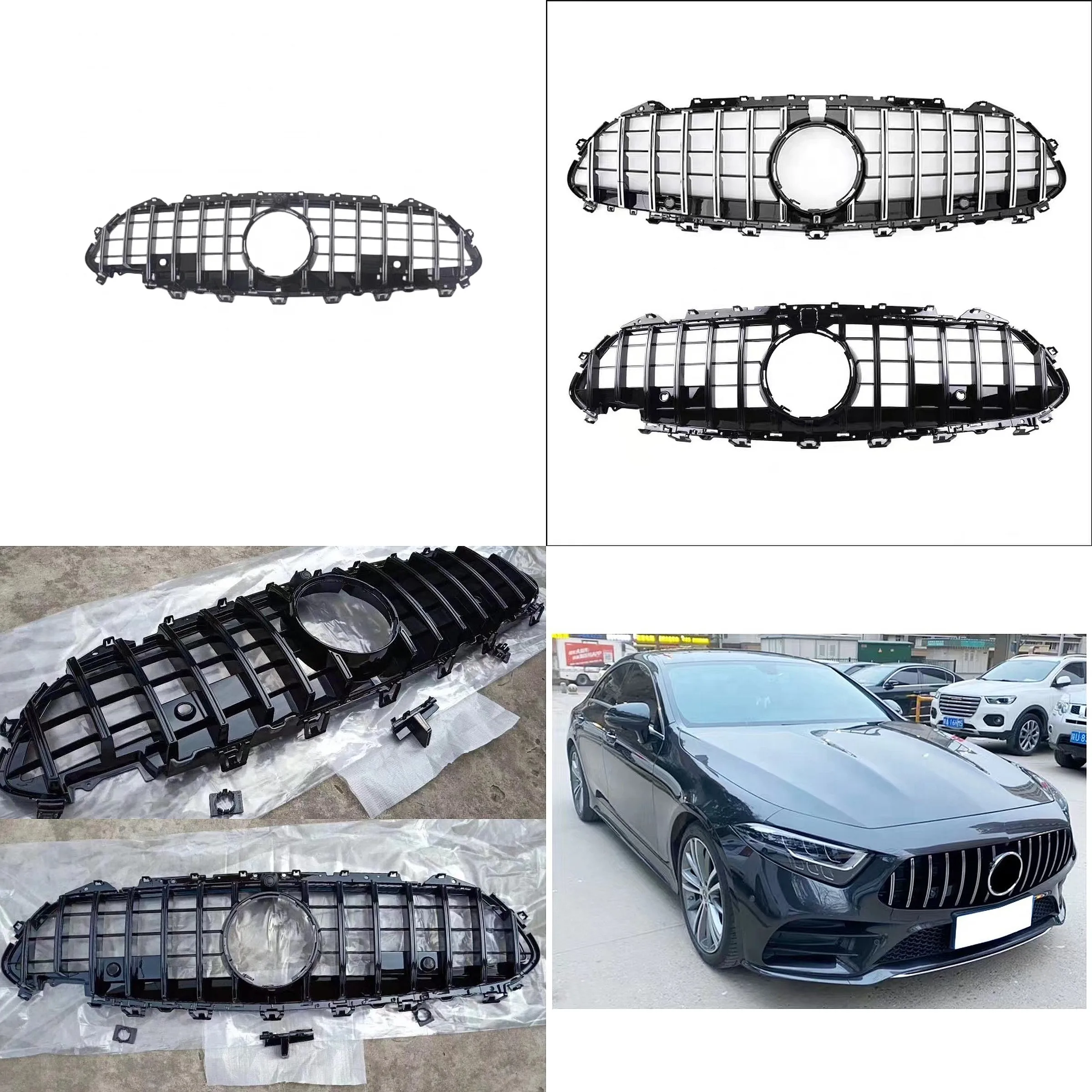 Factory Price GT Style ABS Face Grill for Mercedes C257 CLS300 CLS450 CLS500 Facelift
Factory Price GT Style ABS Face Grill for Mercedes C257 CLS300 CLS450 CLS500 Facelift