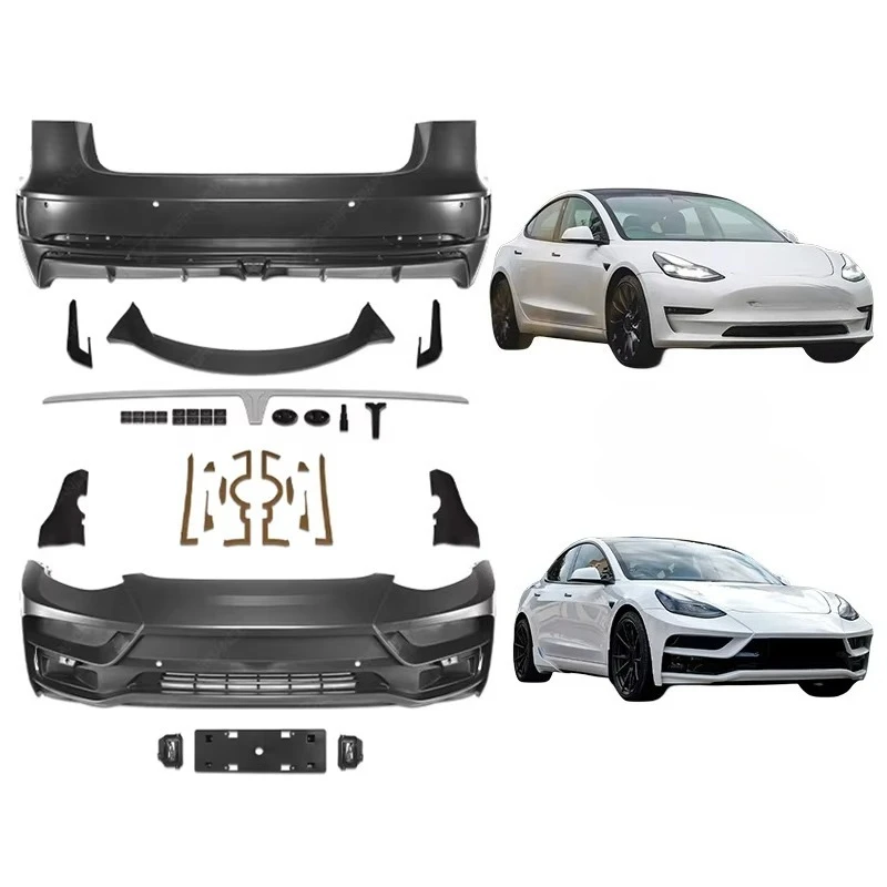 Car Accessories New Arrival Startech Front Bumper Spoiler Bodykit With Clips For Model 3 Clip-on Retrofit Upgrade
Car Accessories New Arrival Startech Front Bumper Spoiler Bodykit With Clips For Model 3 Clip-on Retrofit Upgrade
