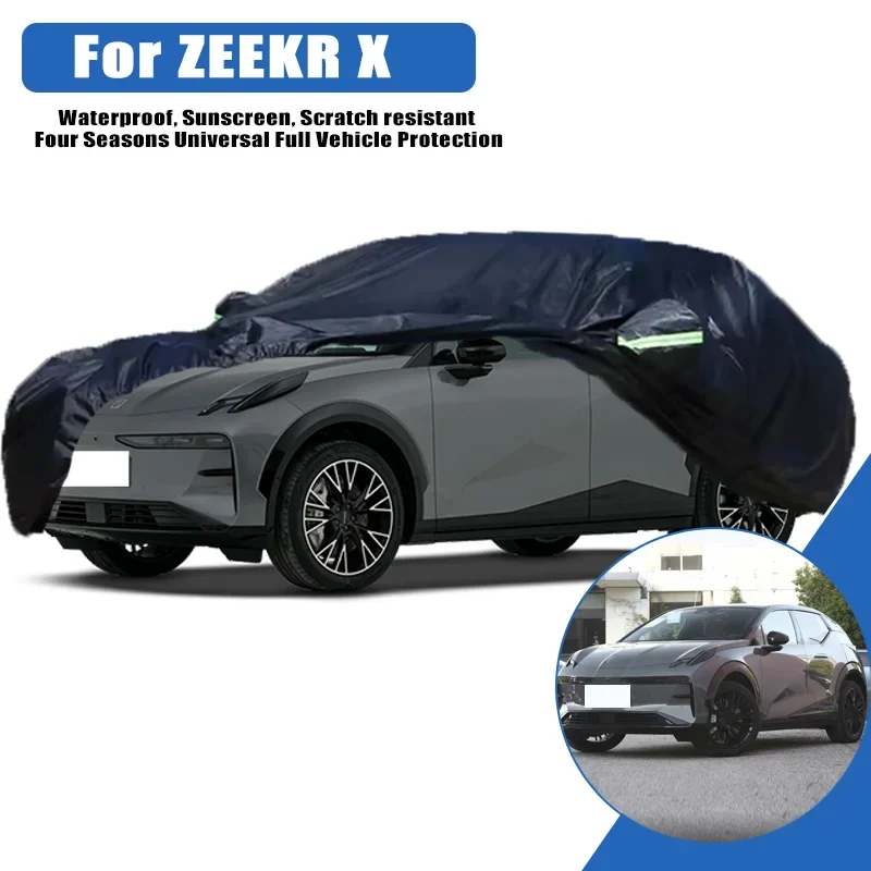 Чехол для автомобиля ZEEKR X: всепогодная защита от снега, солнца, воды и пыли. Аксессуары для экстерьера.
Чехол для автомобиля ZEEKR X: всепогодная защита от снега, солнца, воды и пыли. Аксессуары для экстерьера.