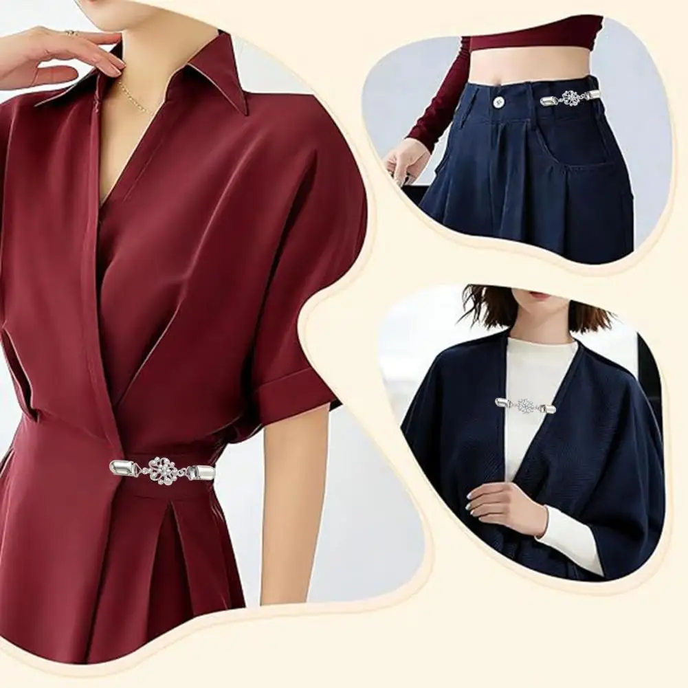 Skirt Clips Lightweight Sweater Clips for Cardigans Jackets Rust-resistant Alloy Belt Cincher Accessories Retro Shawl Shirt
Skirt Clips Lightweight Sweater Clips for Cardigans Jackets Rust-resistant Alloy Belt Cincher Accessories Retro Shawl Shirt