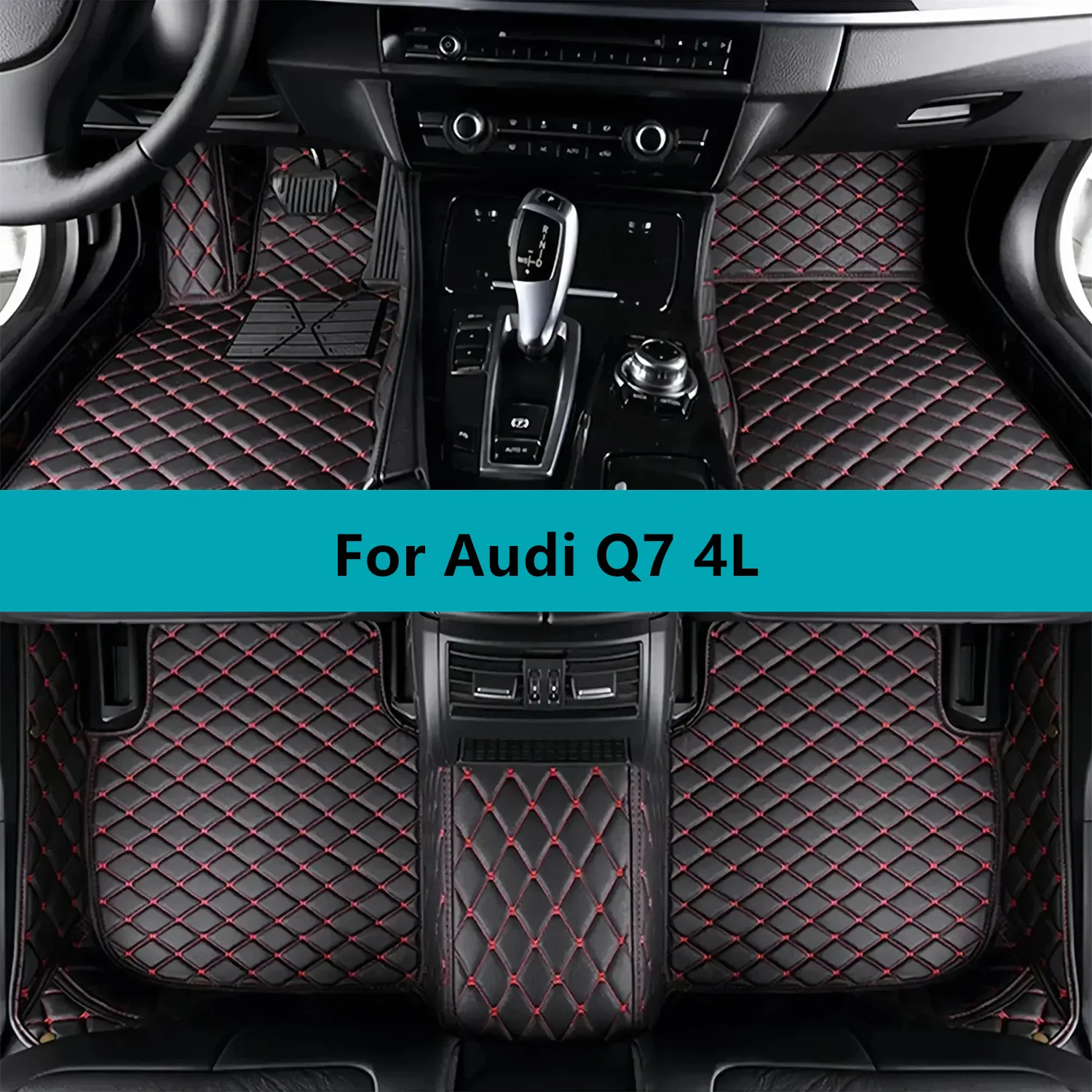 Full Set Custom Car Floor Mats For Audi Q7 4L 2009 2010 2011 2012 2013 2014 2015 Leather All Weather Waterproof Car Floor Mats
Full Set Custom Car Floor Mats For Audi Q7 4L 2009 2010 2011 2012 2013 2014 2015 Leather All Weather Waterproof Car Floor Mats