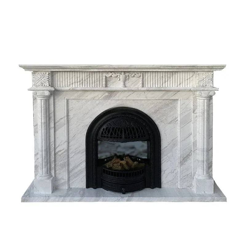 yh Natural marble mantel French living room European decorative stone stone carving ornament hand-carved living room decoration
yh Natural marble mantel French living room European decorative stone stone carving ornament hand-carved living room decoration