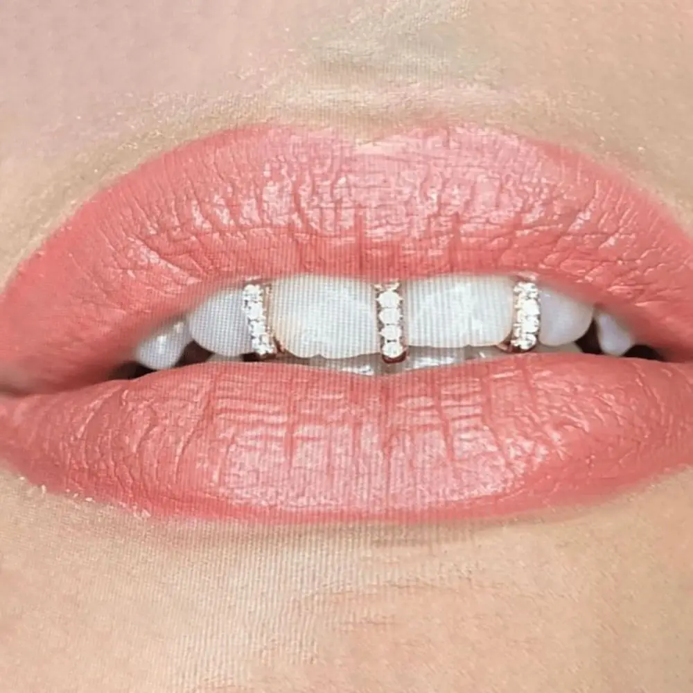 3/5Pcs Trendy Punk Hip Hop Teeth Grillz Funny Bling Single Clips Grillz Fashion Unisex Rhinestone Teeth Caps Mouth
3/5Pcs Trendy Punk Hip Hop Teeth Grillz Funny Bling Single Clips Grillz Fashion Unisex Rhinestone Teeth Caps Mouth