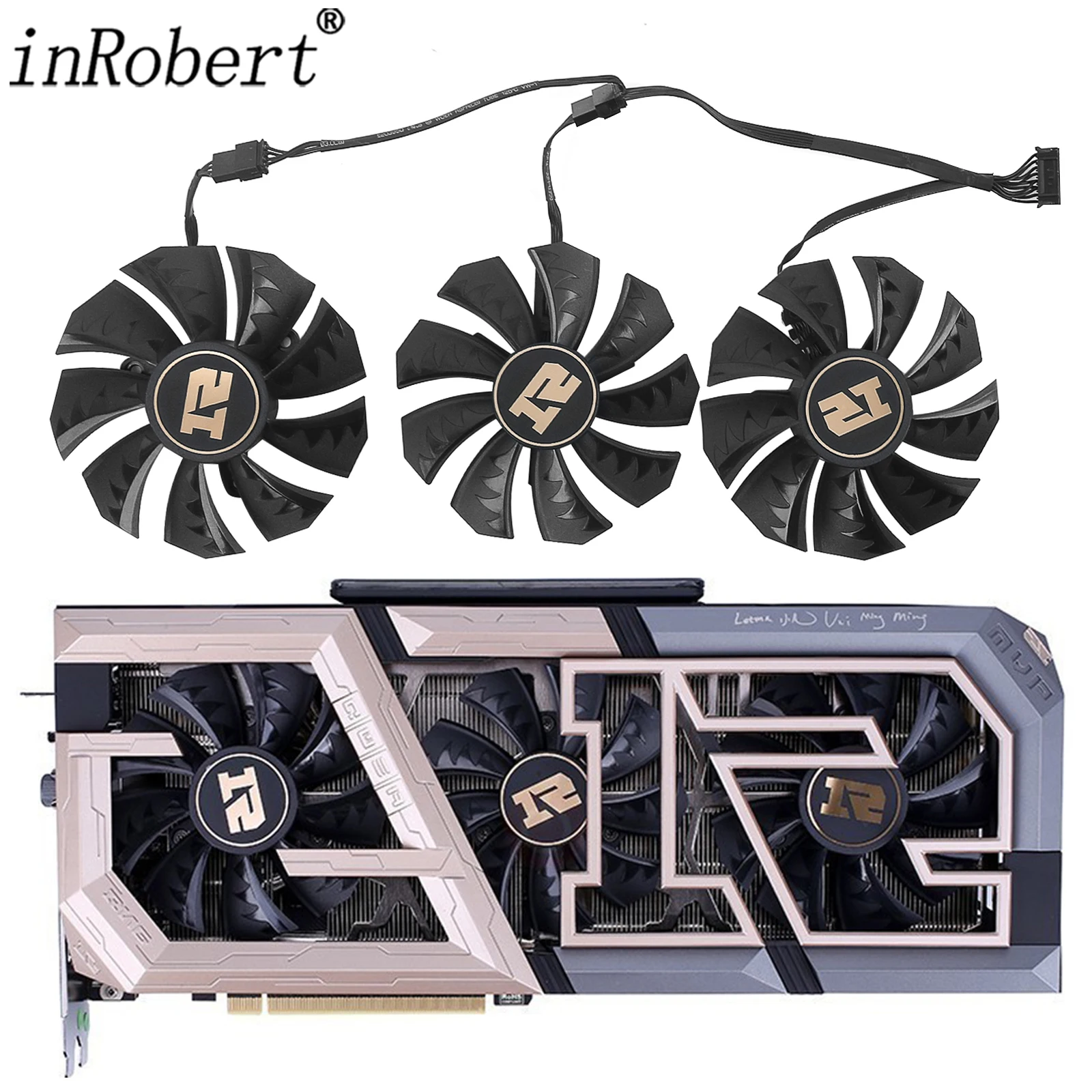 New 85MM PLA09215B12H Cooler Fan Replacement For Colorful iGame GeForce RTX 2080Ti RNG Edition GDDR6 11G Graphics Video Card
New 85MM PLA09215B12H Cooler Fan Replacement For Colorful iGame GeForce RTX 2080Ti RNG Edition GDDR6 11G Graphics Video Card