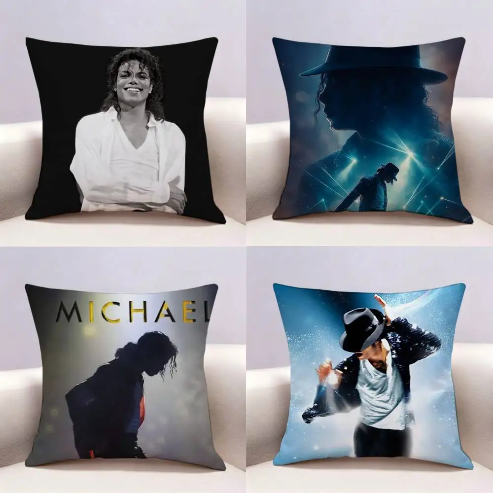 MJ Dance King Michael Jackson Double-sided print Pillow Case Cushion Cover Throw Pillow Case For Car Sofa
MJ Dance King Michael Jackson Double-sided print Pillow Case Cushion Cover Throw Pillow Case For Car Sofa