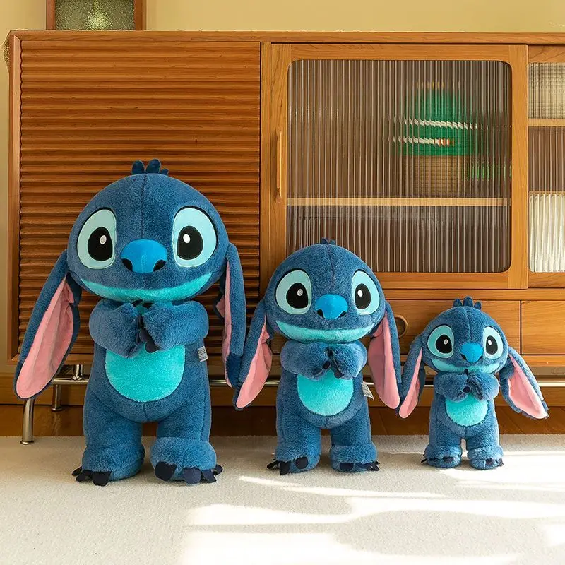 Милая плюшевая кукла Disney Stitch в стиле аниме, кавайная фигурка, игрушка-компаньон для сна, декоративная подушка, подарок на День святого Валентина
Милая плюшевая кукла Disney Stitch в стиле аниме, кавайная фигурка, игрушка-компаньон для сна, декоративная подушка, подарок на День святого Валентина