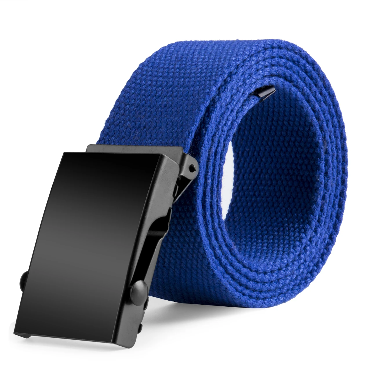 Men Canvas Fabric Military Waistband with Metal Roller Buckle Outdoor Sports Solid Color Webbing Belt Ultra Nylon Knit Strap
Men Canvas Fabric Military Waistband with Metal Roller Buckle Outdoor Sports Solid Color Webbing Belt Ultra Nylon Knit Strap